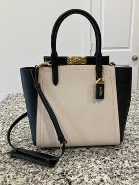Coach Troupe Tote in Colorblock